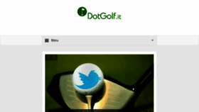 What Dotgolf.it website looked like in 2017 (6 years ago)