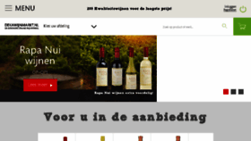 What Dekawijnmarkt.nl website looked like in 2017 (6 years ago)