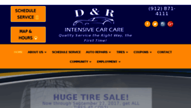 What Dandrcarcare.com website looked like in 2017 (6 years ago)
