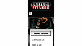 What Deltechfitness.com website looked like in 2017 (6 years ago)