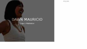 What Dawnmauricio.com website looked like in 2017 (6 years ago)