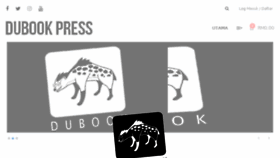 What Dubookpress.com website looked like in 2017 (6 years ago)