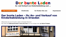 What Derbunteladen-dresden.de website looked like in 2017 (6 years ago)