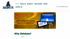 What Databyteindia.com website looked like in 2017 (6 years ago)