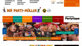 What Derpartymueller.de website looked like in 2017 (6 years ago)