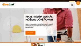 What Drevotrust.cz website looked like in 2017 (6 years ago)