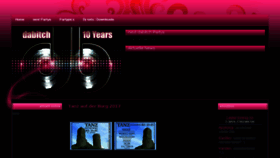 What Dabitch.de website looked like in 2017 (6 years ago)