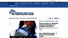 What Diabetesdietcures.net website looked like in 2017 (6 years ago)