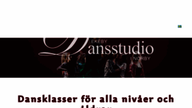 What Dansstudio.nu website looked like in 2017 (6 years ago)