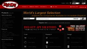 What Digikey.bg website looked like in 2017 (7 years ago)