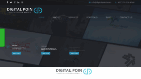 What Digitalpoin8.com website looked like in 2017 (6 years ago)