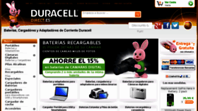 What Duracelldirect.es website looked like in 2017 (6 years ago)