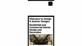 What Designitinteriors.com.au website looked like in 2017 (6 years ago)