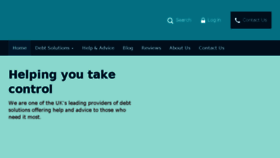 What Debtmanagement.co.uk website looked like in 2017 (6 years ago)