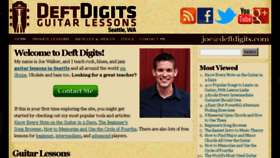 What Deftdigits.com website looked like in 2017 (6 years ago)