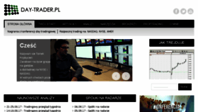 What Day-trader.pl website looked like in 2017 (6 years ago)
