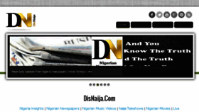 What Disnaija.com website looked like in 2017 (6 years ago)
