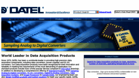 What Datel.com website looked like in 2017 (6 years ago)