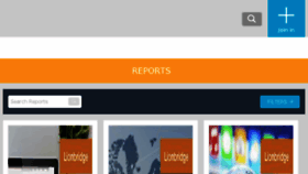 What Digitaldoughnut.report website looked like in 2017 (6 years ago)