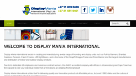 What Displaymania.co.za website looked like in 2017 (6 years ago)