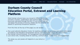 What Durhamlearning.net website looked like in 2017 (6 years ago)