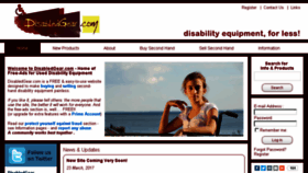 What Disabledgear.com website looked like in 2017 (6 years ago)