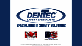 What Dentecsafety.com website looked like in 2017 (6 years ago)