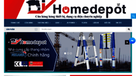 What Diyhomedepot.vn website looked like in 2017 (6 years ago)