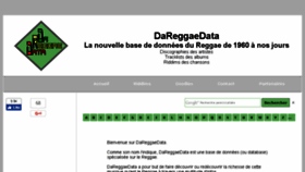 What Dareggaedata.com website looked like in 2017 (6 years ago)