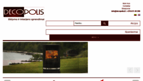 What Decopolis.lt website looked like in 2017 (6 years ago)