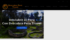 What Descubraperutravel.com website looked like in 2017 (6 years ago)