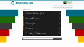 What Driverslink.com website looked like in 2017 (6 years ago)