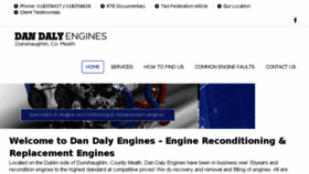 What Dandalyengines.com website looked like in 2017 (6 years ago)