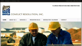 What Doyleresolution.com website looked like in 2017 (6 years ago)