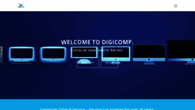 What Digicompla.com website looked like in 2017 (6 years ago)