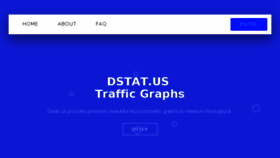 What Dstat.us website looked like in 2017 (6 years ago)