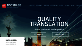 What Document-translations.co.uk website looked like in 2017 (6 years ago)