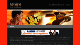 What Downlinegoldmine.com website looked like in 2017 (8 years ago)