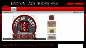 What Daytonladyhoopstars.org website looked like in 2017 (6 years ago)