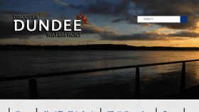 What Dundeewaterfront.com website looked like in 2017 (6 years ago)