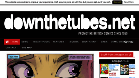 What Downthetubes.net website looked like in 2017 (8 years ago)