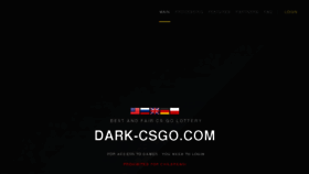 What Dark-csgo.com website looked like in 2017 (6 years ago)
