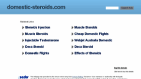 What Domestic-steroids.com website looked like in 2017 (6 years ago)