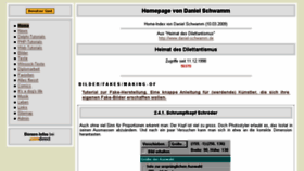 What Daniel-schwamm.de website looked like in 2017 (6 years ago)