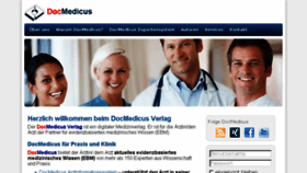 What Docmedicusverlag.de website looked like in 2017 (6 years ago)