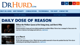 What Drhurd.com website looked like in 2017 (6 years ago)