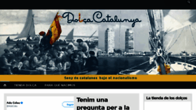 What Dolcacatalunya.com website looked like in 2017 (6 years ago)