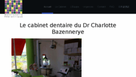 What Docteurcharlottebazennerye-chirurgiens-dentistes.fr website looked like in 2017 (6 years ago)