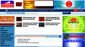 What Doanhnghiepnet.vn website looked like in 2017 (6 years ago)