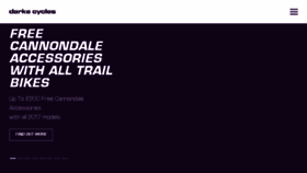 What Darkecycles.co.uk website looked like in 2017 (6 years ago)